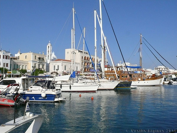 The Harbor of Tinos