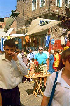 Andonis in the Open Air Market