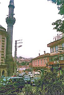 A Bussy Street in Trabzon