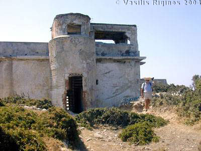 WWII Italian Guard house in Arki