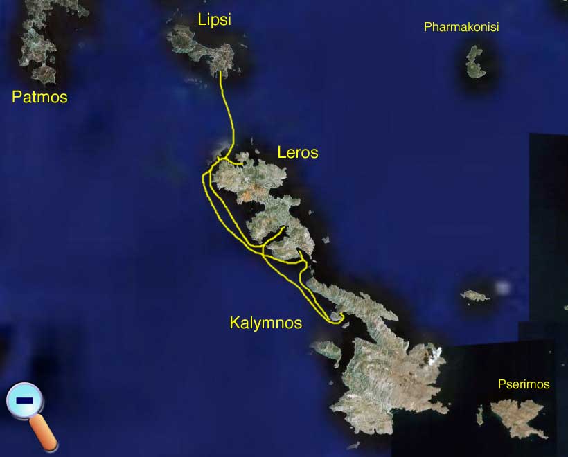 Route to Leros